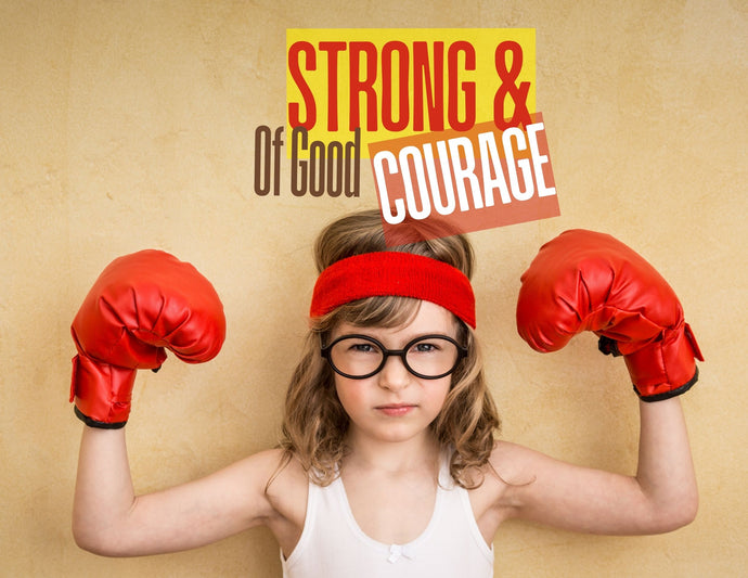 (October) Strong & Of Good Courage: A 4-Week Biblical Study on the Life of Moses
